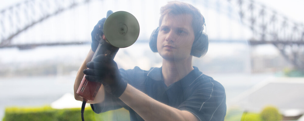 Glass Polishing Kit Scratch Removal Set Ceric Dioxide Abrasive Discs Polish  Pad Felt